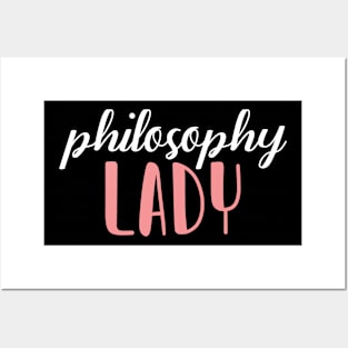 philosophy lady - philosophy girl Posters and Art